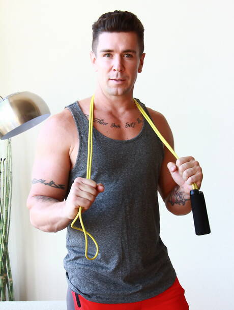 American pornstars beefy Brenner Bolton and strongman Trenton Ducati in hot ass fuck action