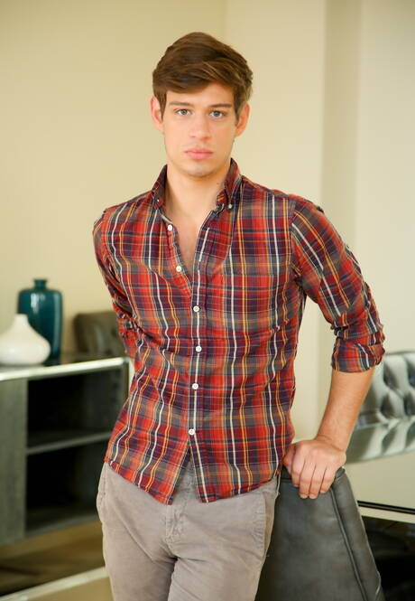 Nice american buddies beautiful boy Michael Del Ray and otter Lance Ford sucking and fucking each other