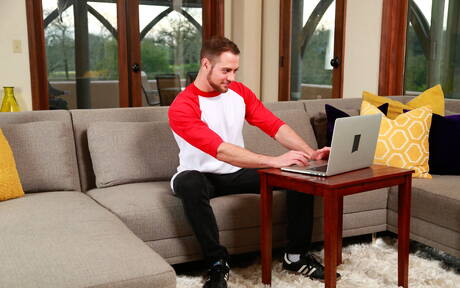 Nice american boys well-built Andy Banks and husky guy Brendan Phillips in hot homosexual action