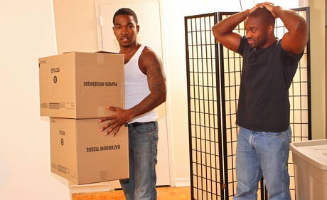 Nasty guys Derek Reynolds, Draven Torres and Ace Rockwood have a good threesome sex