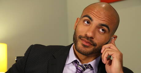 Latin bull Riddick Stone and husky guy Noah Rods in hot anal sex in shower