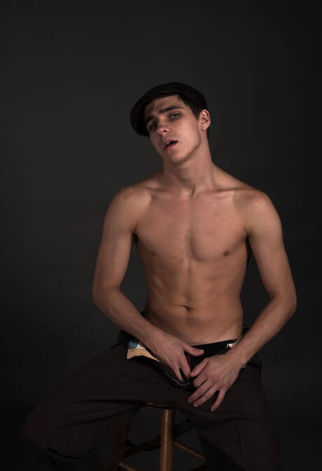 Two american boys hunky guy Jd Phoenix and hot twink Kory Houston undressing and showing tight butt