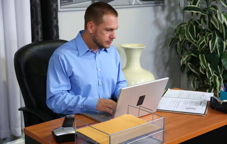 Latino hunk Trey Turner and german husky guy Hans Berlin in black on white sex