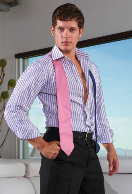 American superstud Ryan Rose and colombian well-built Nicoli Cole banged each other