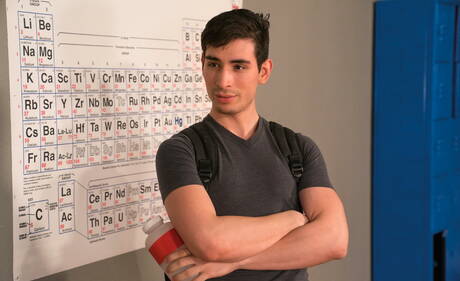 Asian young boy Issac Lin and beautiful boy Luka Sage like fisting