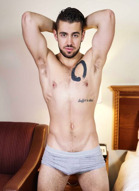 Pretty american guys muscular Dante Colle and muscular Jj Knight in hard anal sex