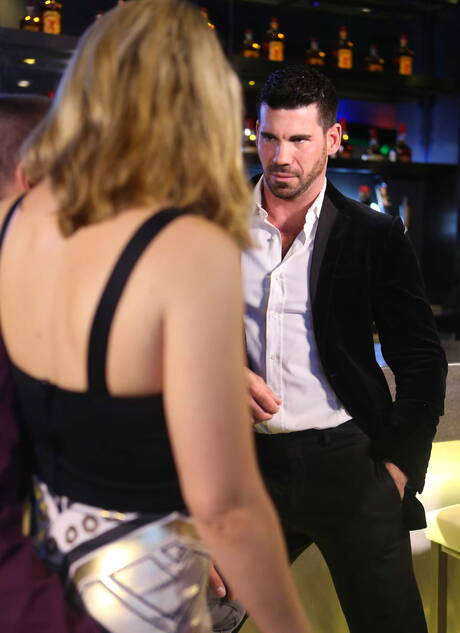 Two american guys beefcake Billy Santoro and well-built Adam Bryant fuck after blowjob