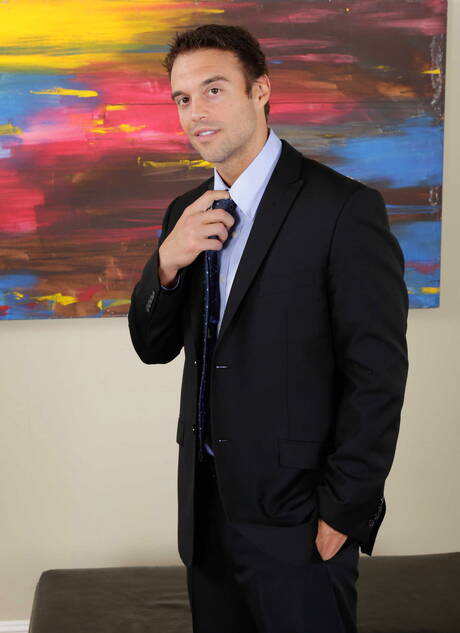 Nice american boys superstud Rocco Reed and young Tyler Morgan have a hot couple sex