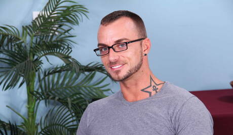 American otter Jessie Colter and  Cole Brooks fuck ass after blowjob