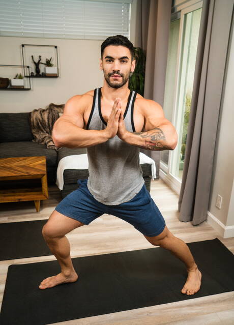 Hot guys Jack Hunter, Arad Winwin and Colby Tucker make a love