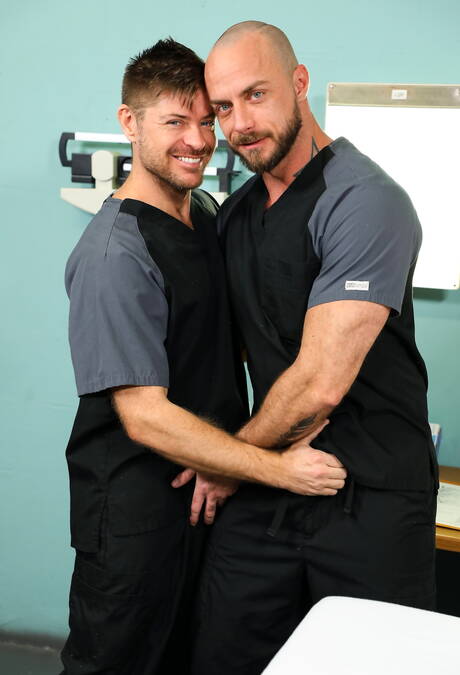 Hot american dudes hairy stud Jessie Colter and beefy Jack Andy sucking and screwing each other