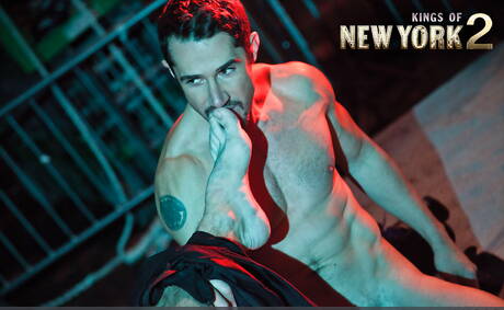 Canadian hunk Christopher Daniels and english otter Dean Monroe fuck ass after sucking cock with fisting