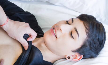 American strongman Logan Cross and colombian beautiful boy Aiden Garcia in hot homosexual scene