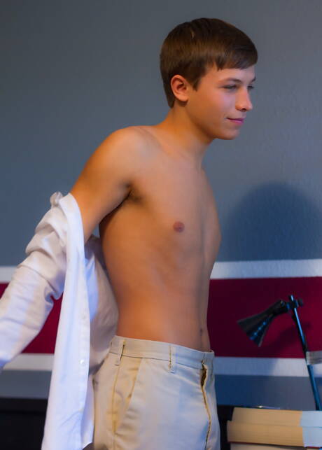 Nice american buddies beautiful boy Jacob Dixon and hot twink Liam Riley in hard anal sex