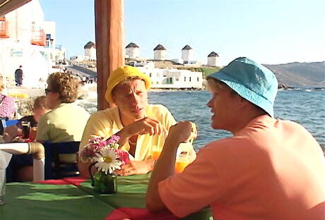 Czech beefcake Tommy Hansen and muscular Tim Hamilton in hot ass fuck action outdoor