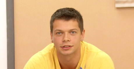 Slovakian stud Rhys Jagger masturbating