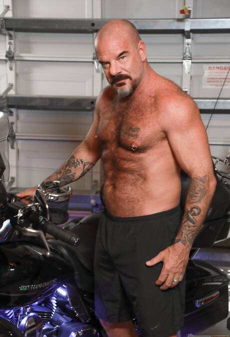 Sexy americans, hairy stud Chandler Scott and superstud Jack Dyer in hot anal sex