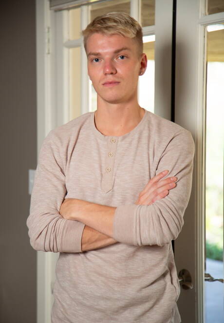 Two american boys pretty boy Hayden Brier and hot twink Kyle Brant have a hot couple scene