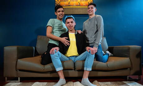 Young boy Bautista Nores. Derek Nagy and argentinian hot twink Felix Harris have a hot couple sex