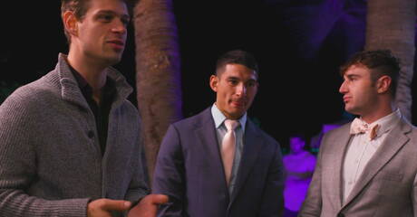 Johnny Ford, Chris Damned, Dante Colle and Jim Fit in THE LAST COURSE ACT II