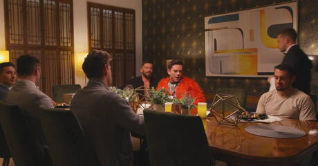 Johnny Ford, Chris Damned, Dante Colle and Jim Fit in THE LAST COURSE ACT II