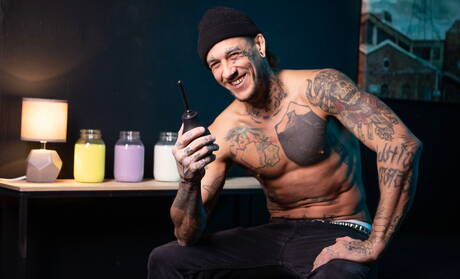 Canadian superstud Bo Sinn and beefy Austin Spears in hot anal sex