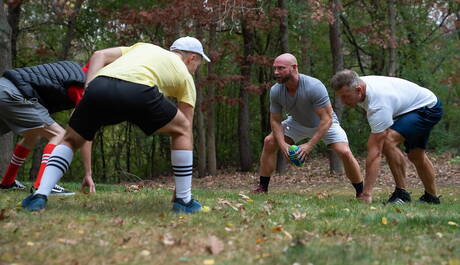 Killian Knox, Cole Blue, Jack, Marcus, Maxx Monroe, Matthew having fun together outdoor