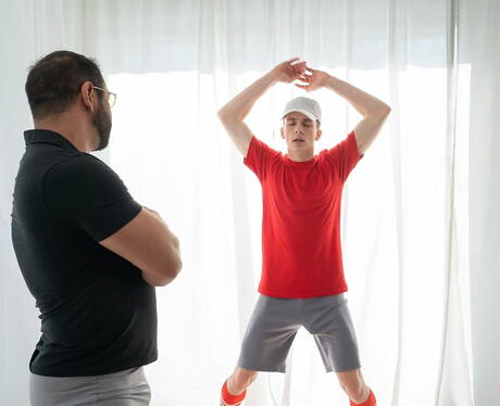 Mexican bull Draven Navarro and american pretty boy Tyler Tanner have anal sex