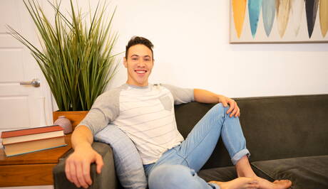 Hot american guys stud Jax Hayes and muscular Kyle Fletcher in hot ass bang