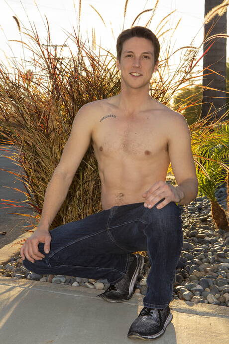 Well-built Cole and american tough guy Jax Hayes banged each other on the beach