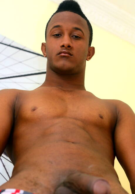 Horny guys Alex Mendez, Billy Ricardo and Lucas Owens in hot 3some interracial anal sex