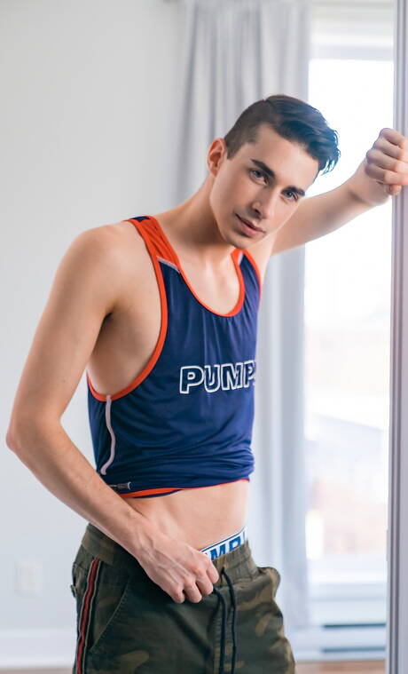 Tough guy Jake Nobello and muscular Thyle Knoxx have a good sex