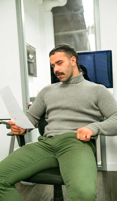 American gay bear Eddy Ceetee and french gay bear Teddy Torres have a hot sex