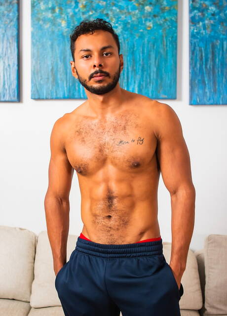 Hot boysEthan Chase, Markus Kage and Milo Madera drilling an ass