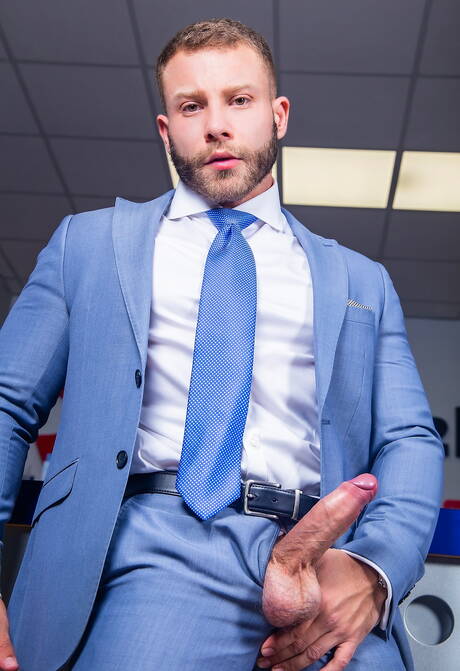 Gorgeous boy Bastian Karim and attractive guy Diego Reyes have a good sex