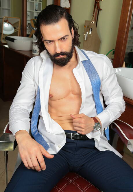 Stud Dani Rivera and superstud Miguel Angel in hot homosexual action