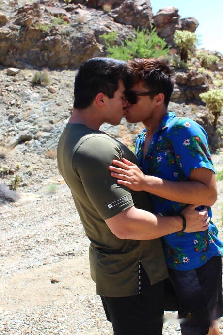 Hot american guys hot twink Jason Wolf and bull Axel Kane drilling an ass at pool