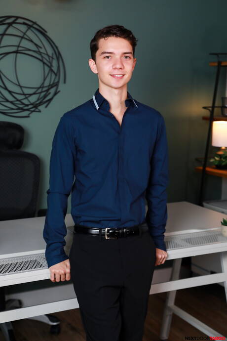 Nice american buddies hairy stud Christian Wilde and young Sam Ledger have anal sex