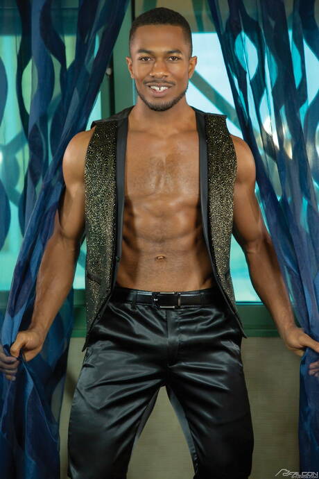 American pornstars bull Derek Kage and hunky guy Sean Xavier make an interracial love